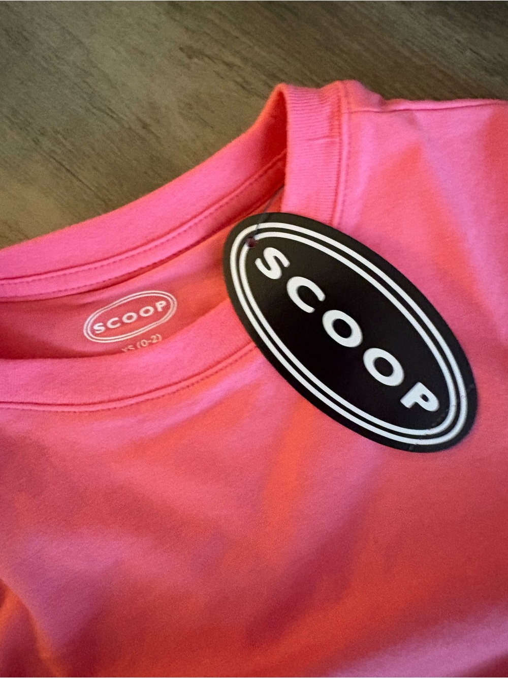 NWT Scoop Crewneck Baby Tee - Picture 5 of 8